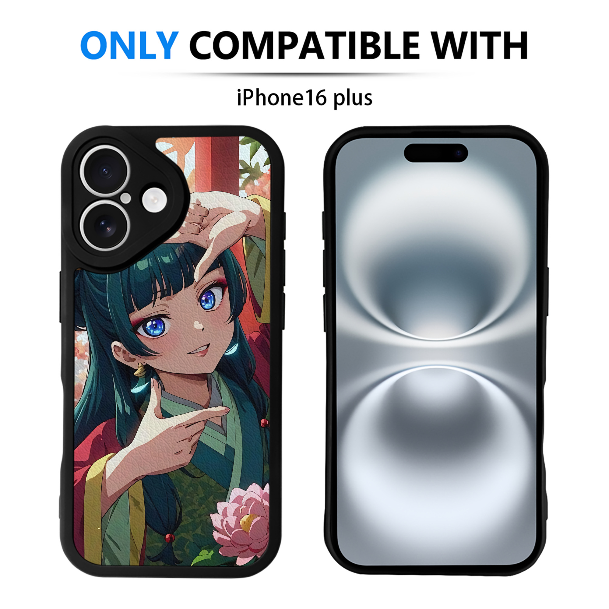 薬屋のひとりごと The Apothecary Diaries 【iPhone 16シリーズ対応】シリコンスマホケース（レザー調） 材質：シリコン